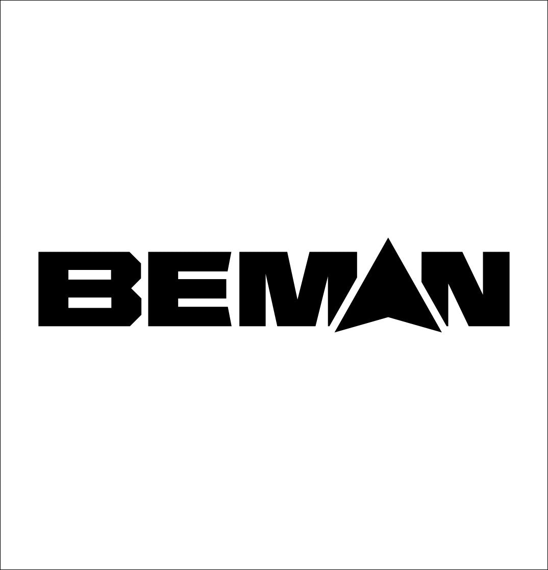 Beman Arrows decal sticker, hunting fishing decal, car sticker