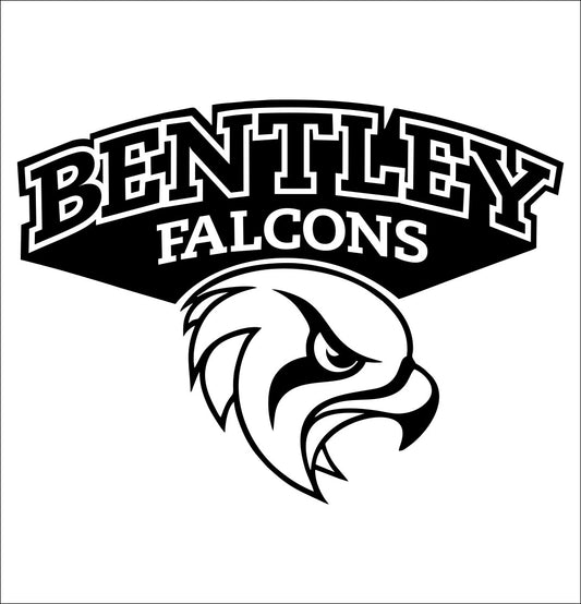 Bentley Falcons decal, car decal sticker, college football