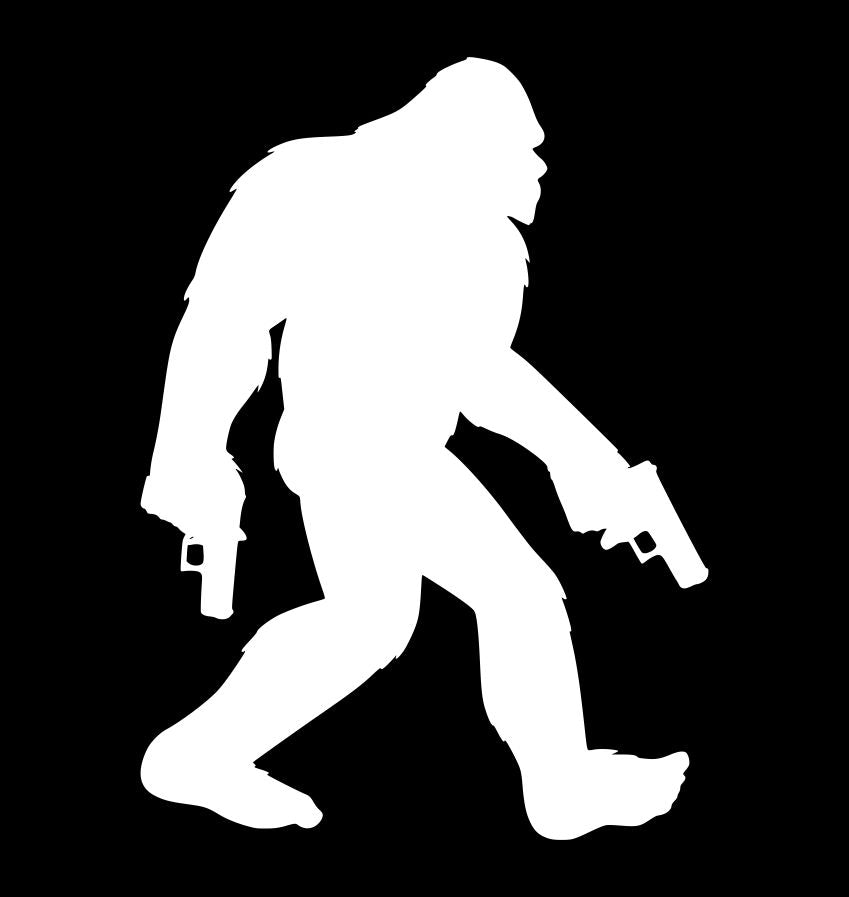 Bigfoot Open Carry decal