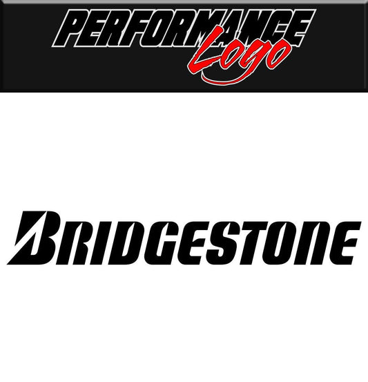 Bridgestone decal, sticker, performance decal, car sticker