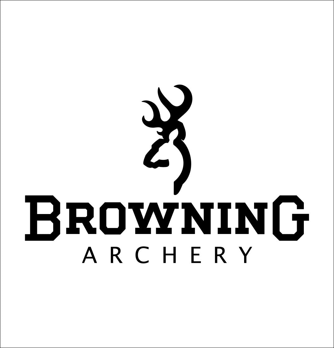 Browning Archery decal, sticker, hunting fishing decal, car sticker