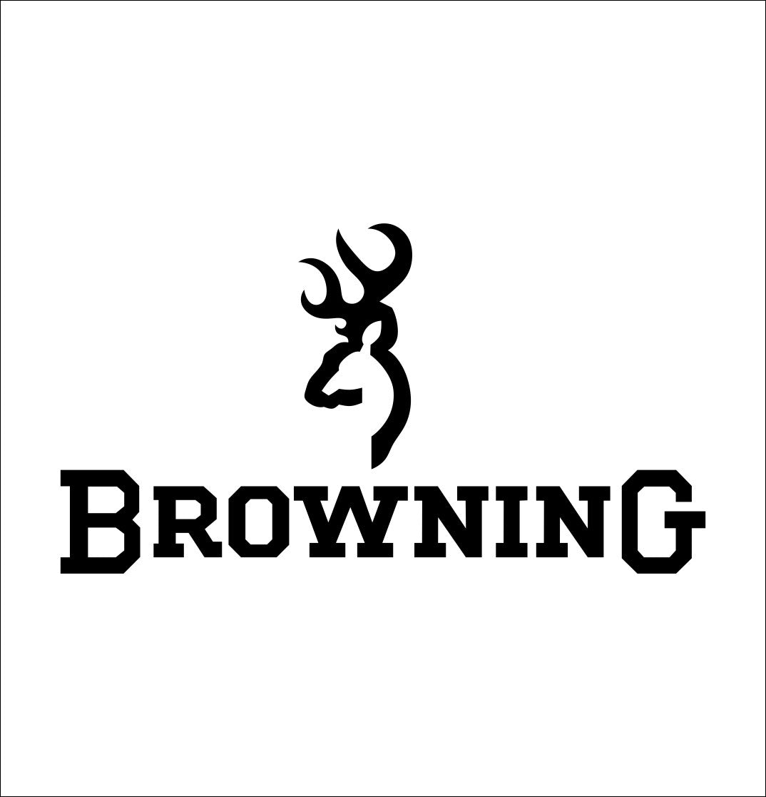 Browning decal, sticker, hunting fishing decal, car sticker