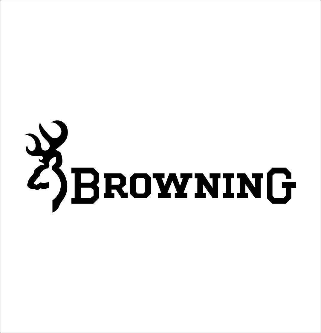 Browning decal, sticker, hunting fishing decal, car sticker b
