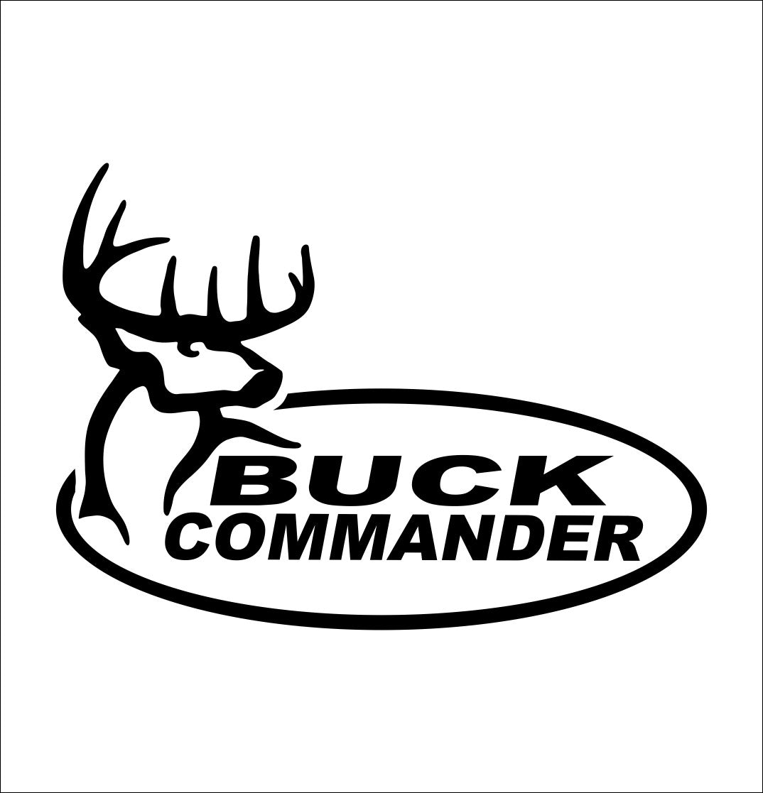 Buck Commander decal, sticker, hunting fishing decal, car sticker