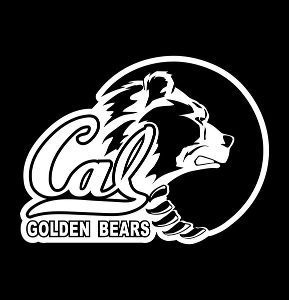California Golden Bears decal, car decal sticker, college football