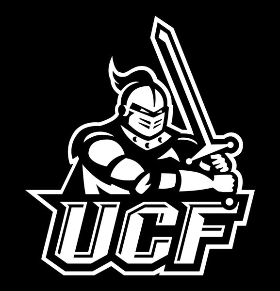 Central Florida Knights decal, car decal sticker, college football