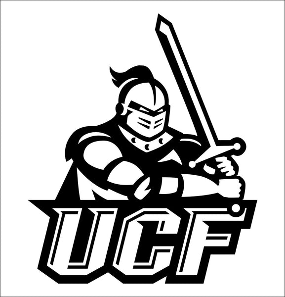 Central Florida Knights decal, car decal sticker, college football