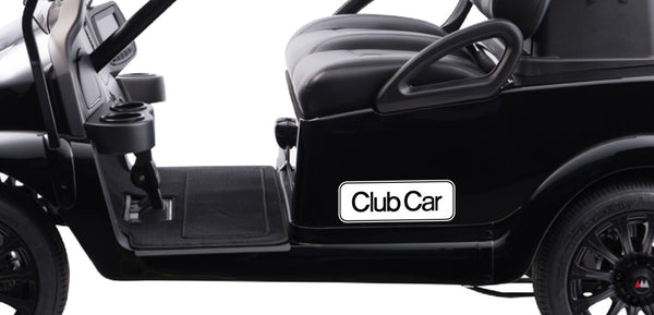 Club Car decal, golf decal, car decal sticker