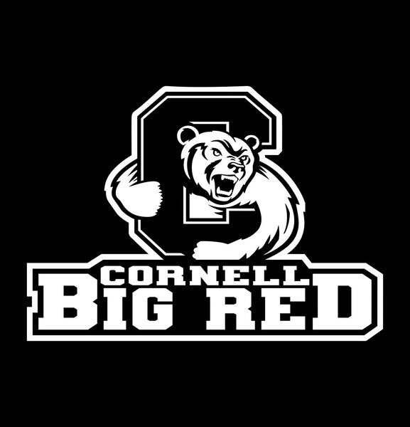Cornell Big Red decal, car decal sticker, college football