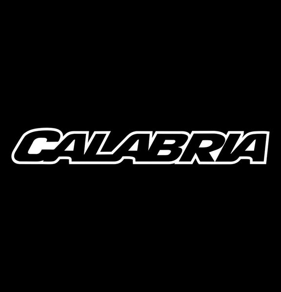 Calabria Boats decal, fishing hunting car decal sticker