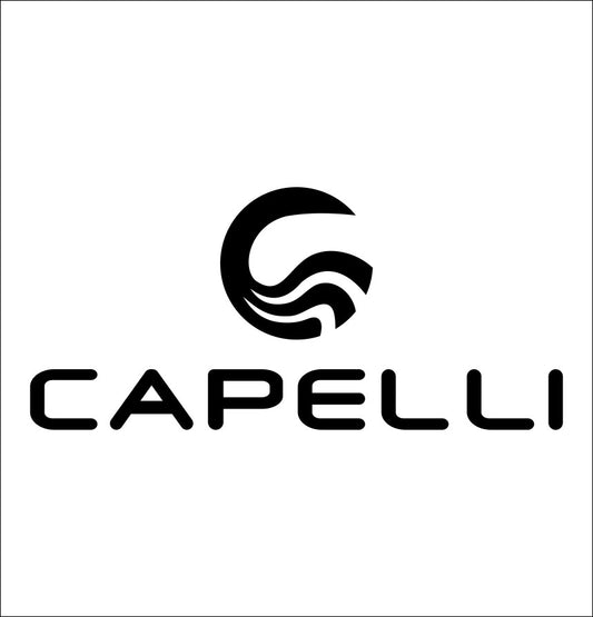 Capelli Boats decal, sticker, fishing hunting decal, car sticker