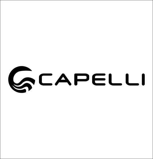 Capelli Boats decal, sticker, fishing hunting decal, car sticker b