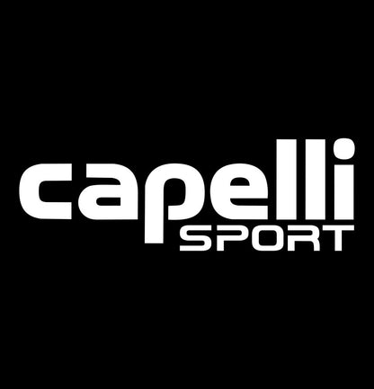 Capelli Sport decal, sticker, fishing hunting decal, car sticker