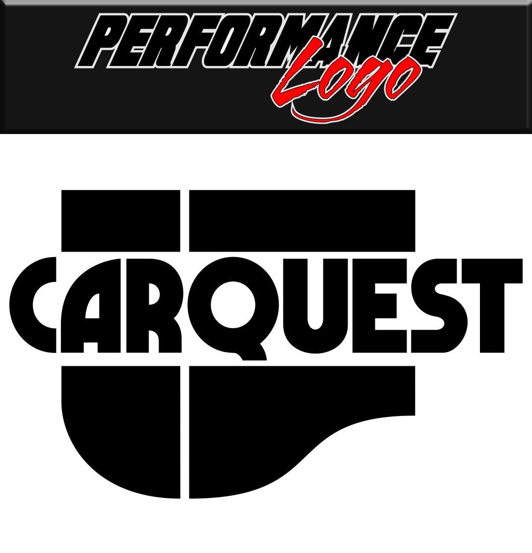 Carquest decal, sticker, performance decal, car sticker
