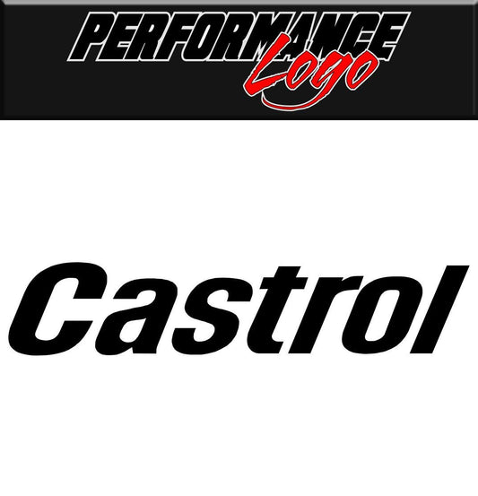Castrol decal, sticker, performance decal, car sticker