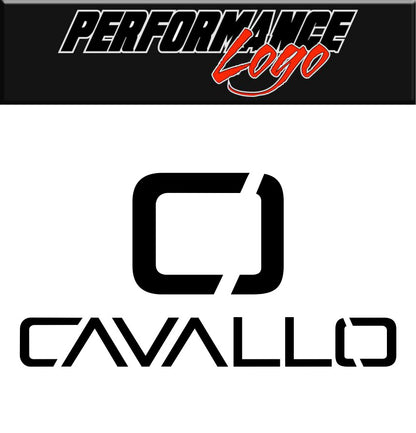 Cavallo Wheels decal, sticker, performance decal, car sticker
