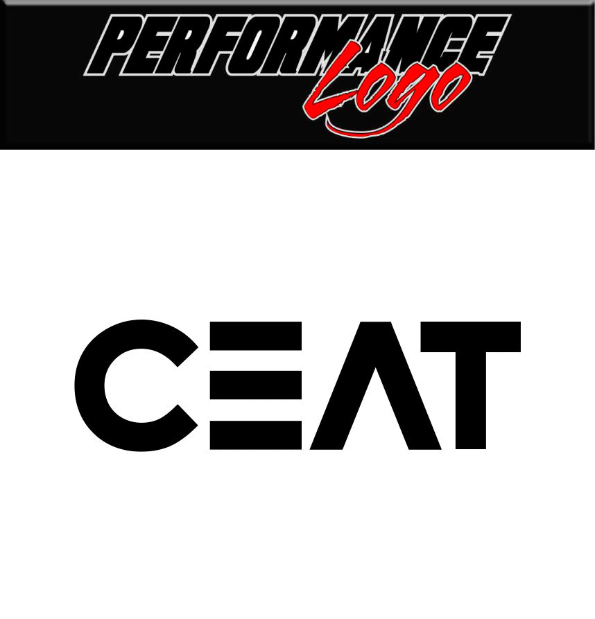 Ceat decal, sticker, performance decal, car sticker