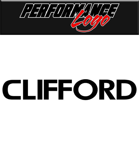 Clifford decal, sticker, performance decal, car sticker