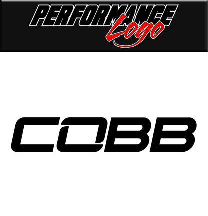 Cobb Tuning decal, sticker performance decal, car sticker