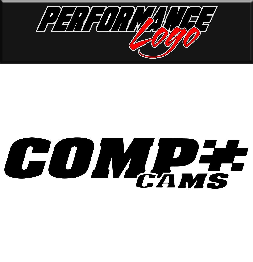 Comp Cams decal, sticker, performance decal, car sticker
