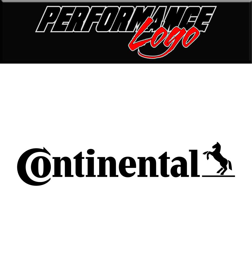 Continental Tire decal, sticker, performance decal, car sticker