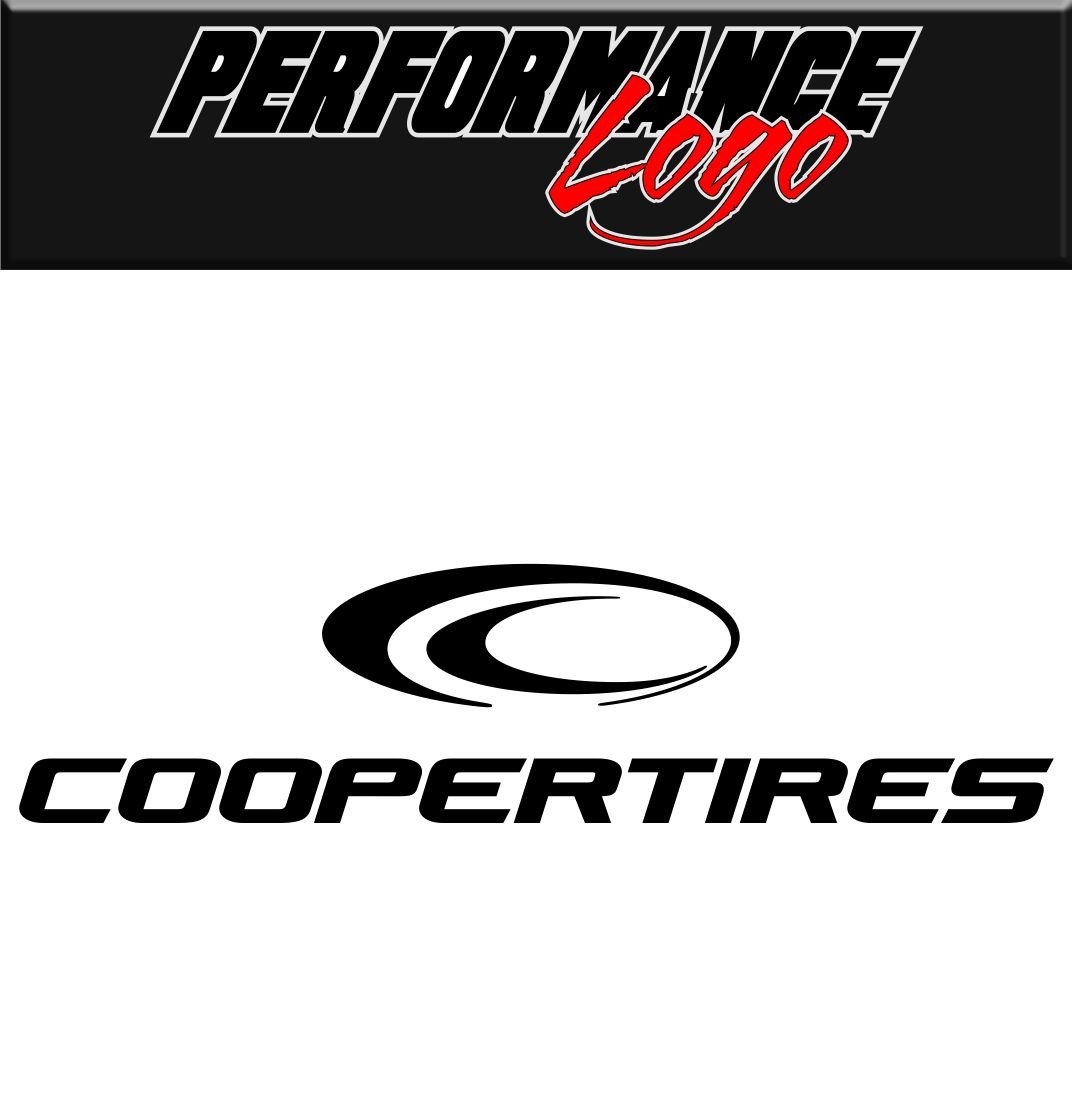 Cooper Tires decal, sticker performance decal, car sticker
