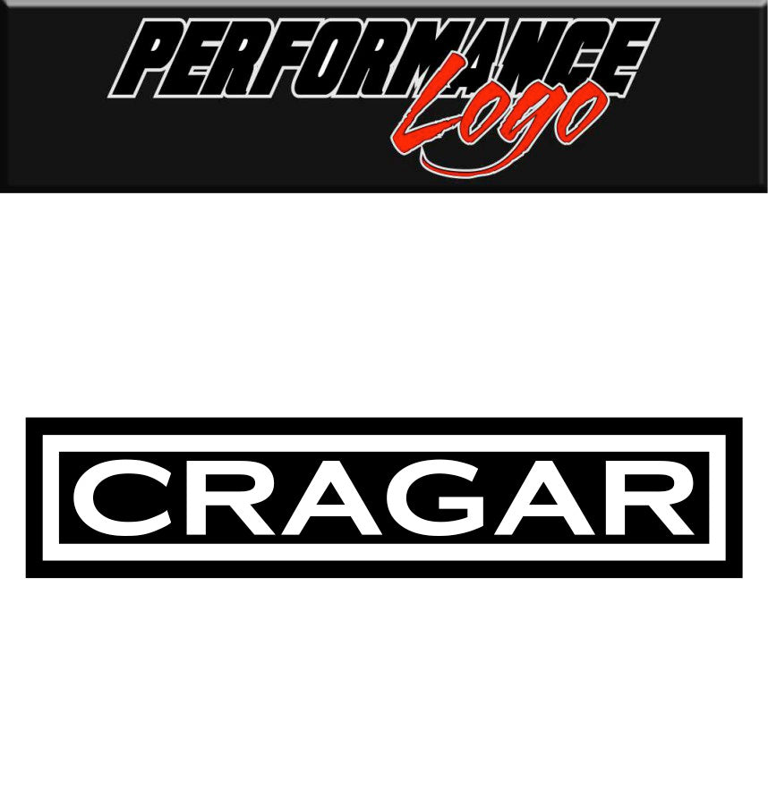 Cragar Wheels decal, sticker,  performance decal, car sticker