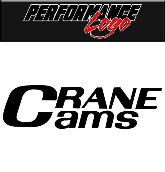Crane Cams decal, sticker, performance decal, car sticker