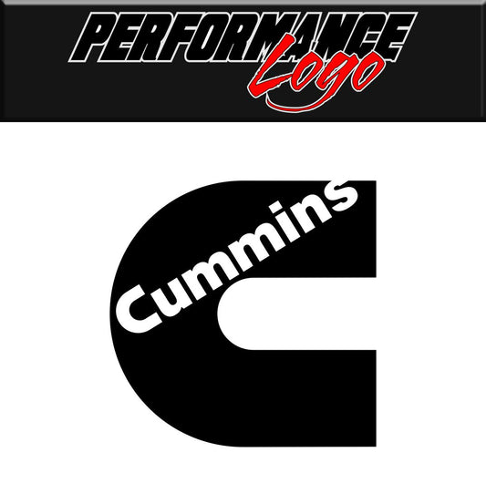 Cummins decal, sticker, performance decal, sticker, car sticker