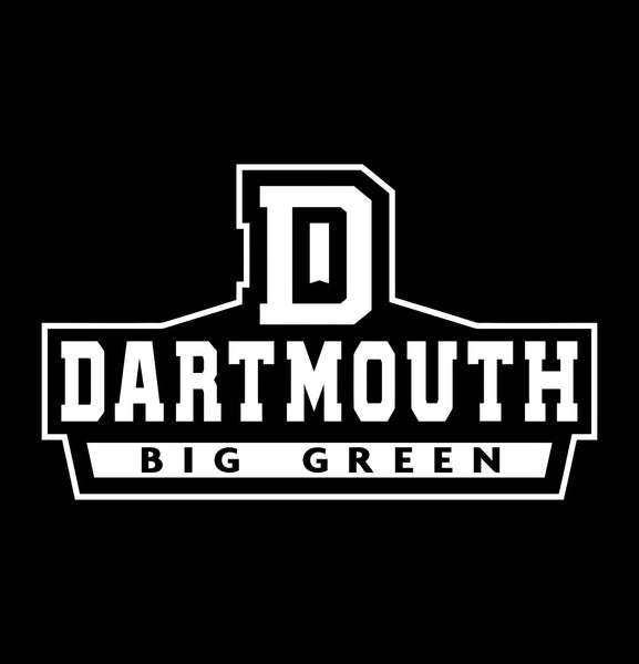 Dartmouth Big Green decal, car decal sticker, college football
