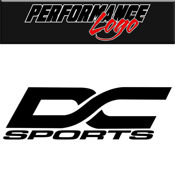 DC Sports  decal performance decal sticker