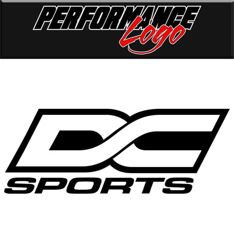 DC Sports decal performance decal sticker