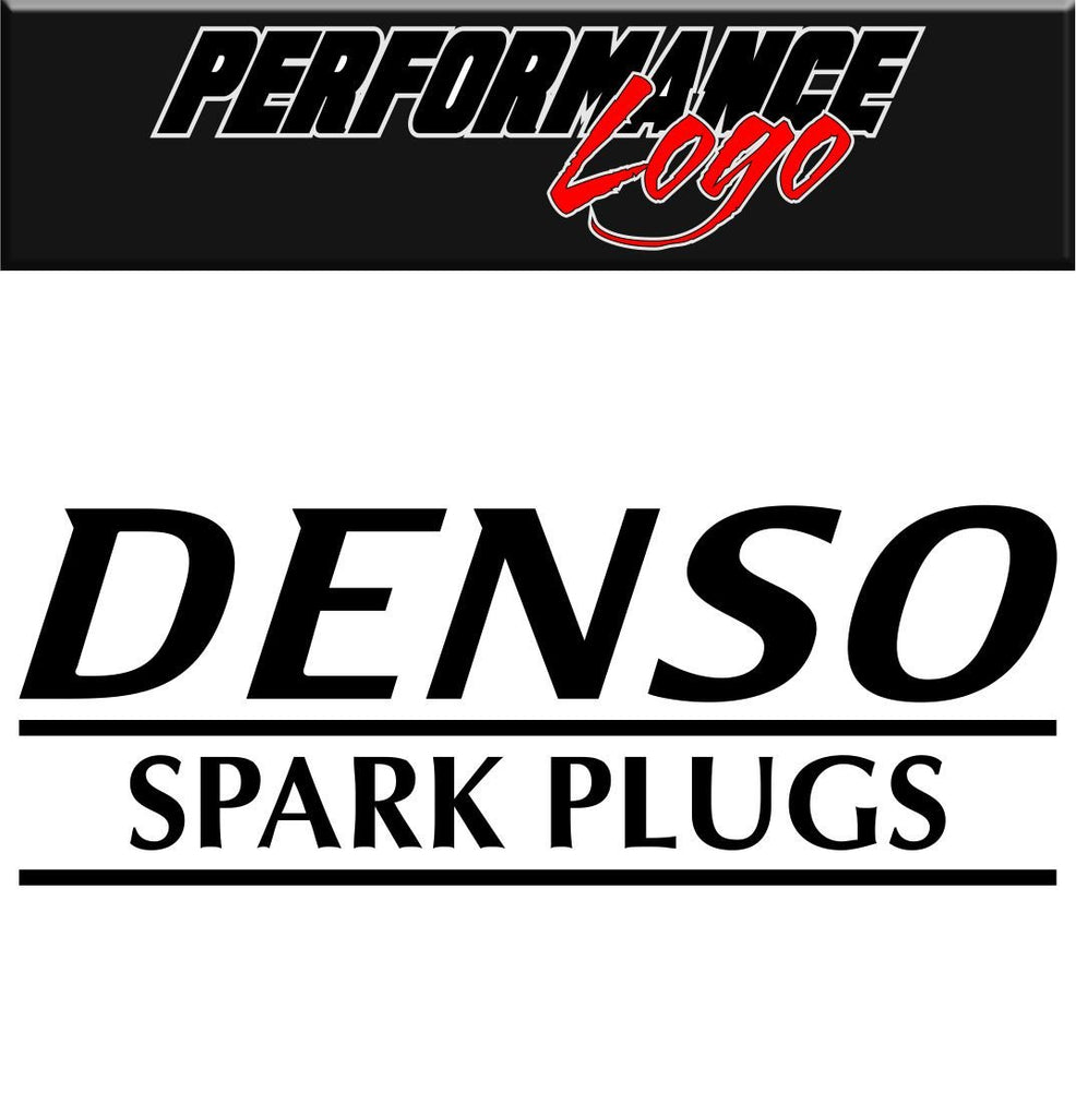 Denso Spark Plugs decal performance decal sticker