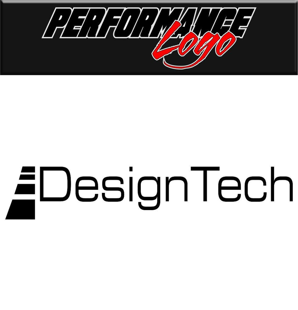 Design Tech decal performance decal sticker