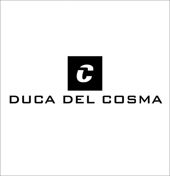 Duca Del Cosma decal, golf decal, car decal sticker