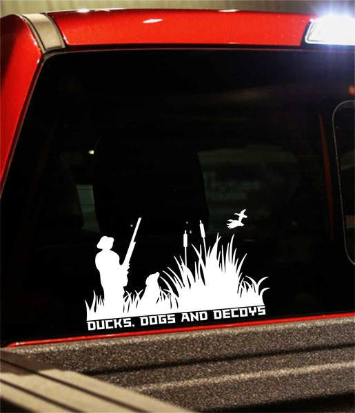 hunting decal, car decal, sticker