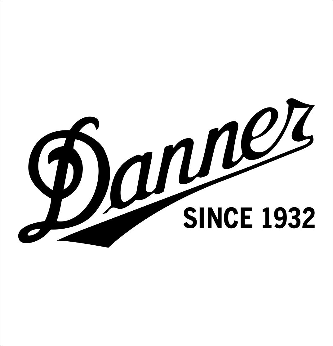 Danner decal, sticker, hunting fishing decal, car sticker