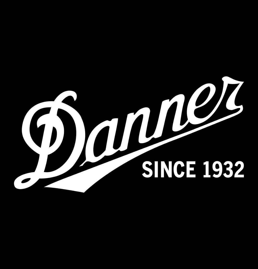 Danner decal, sticker, hunting fishing decal, car sticker