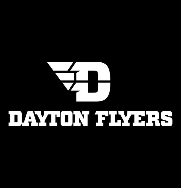 Dayton Flyers decal, car decal sticker, college football