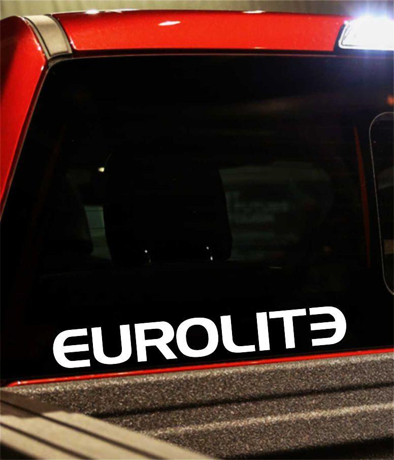 eurolite performance logo decal - North 49 Decals