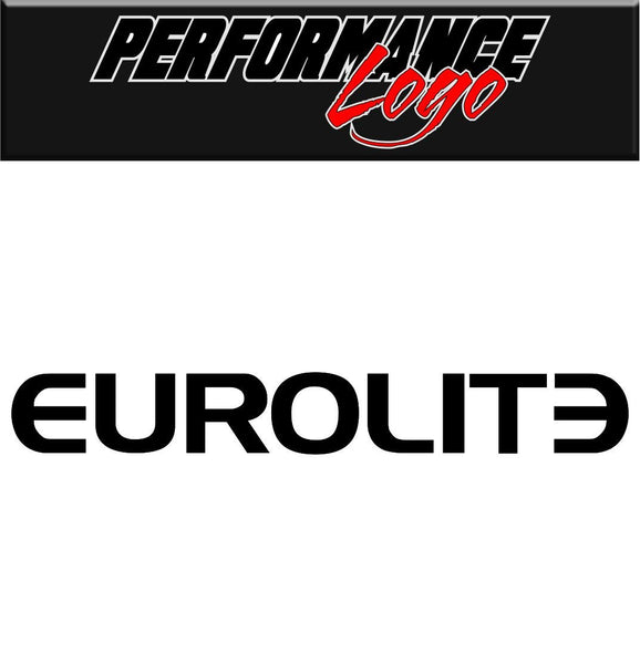 Eurolite decal performance decal sticker
