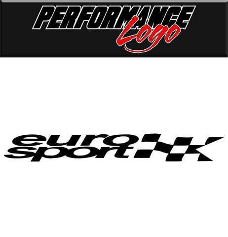 euro sport performance logo decal - North 49 Decals