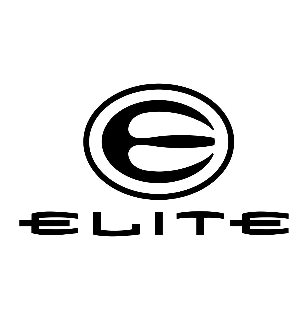 Elite Archery decal, sticker, hunting fishing decal, car sticker b