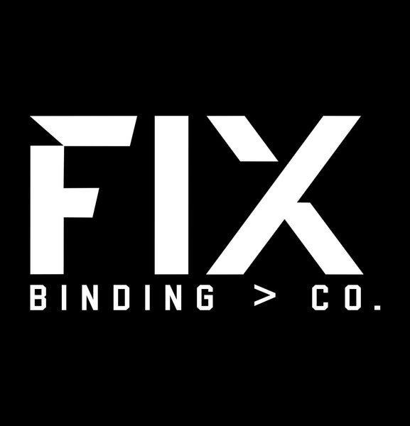 Fix Bindings decal, ski snowboard decal, car decal sticker