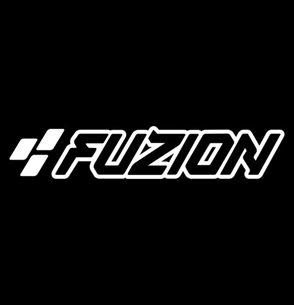 Fuzion Tires decal, performance decal, sticker