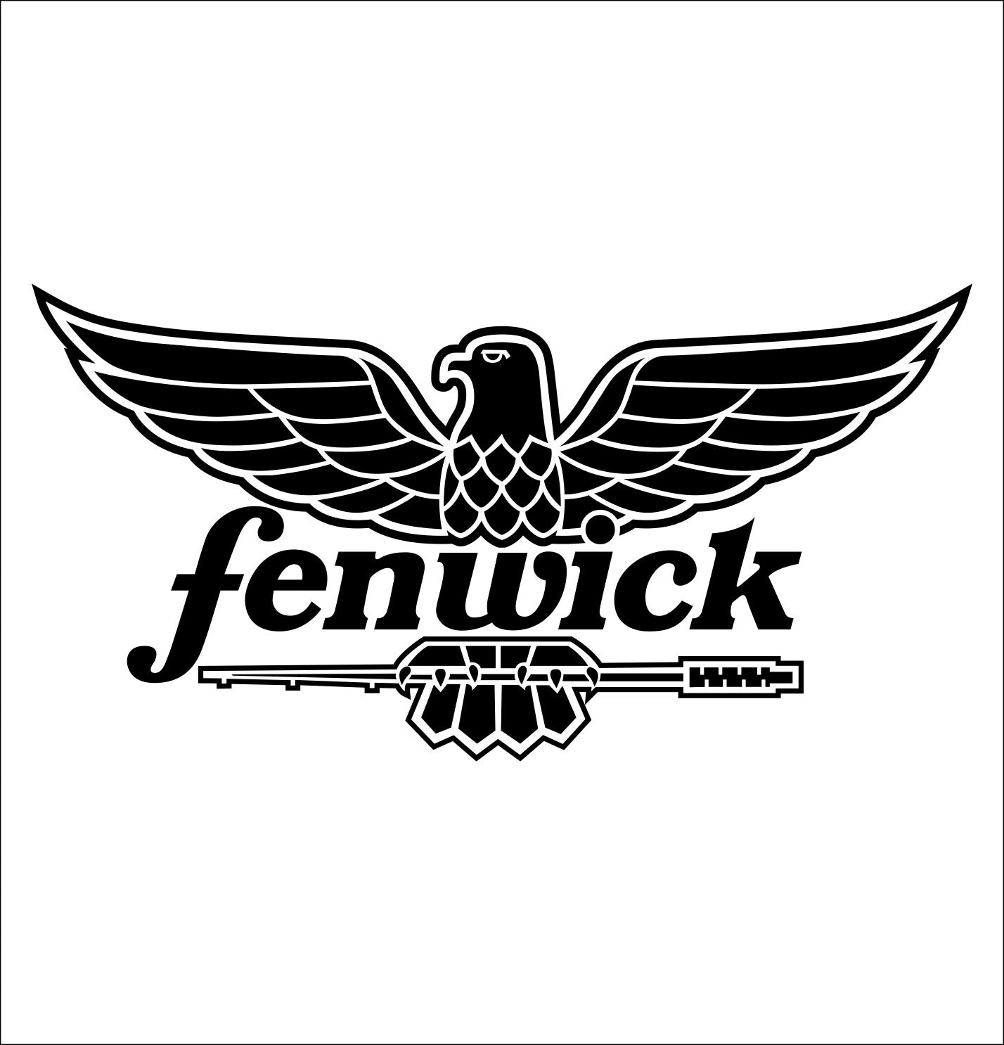 Fenwick fishing decal, sticker, fishing hunting decal car sticker