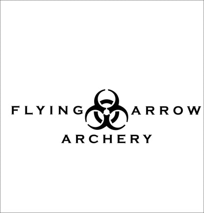Flying Arrow Archery decal, sticker, hunting fishing decal, car sticker