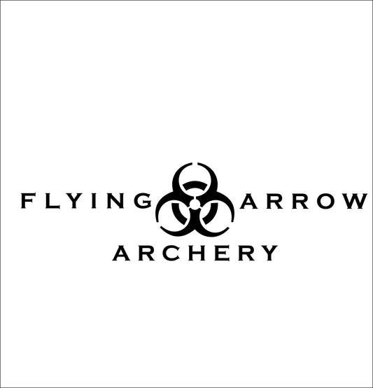 Flying Arrow Archery decal, sticker, hunting fishing decal, car sticker