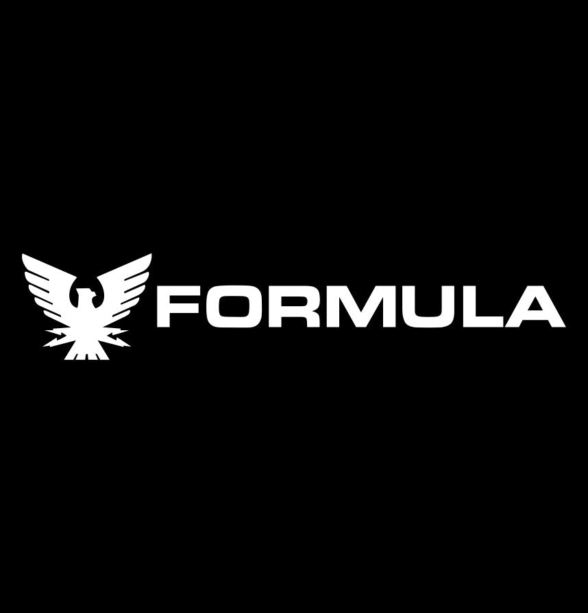 Formula Boats decal, sticker, hunting fishing decal, car sticker