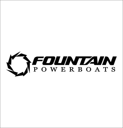 Fountain Boats decal, sticker, hunting fishing decal, car sticker